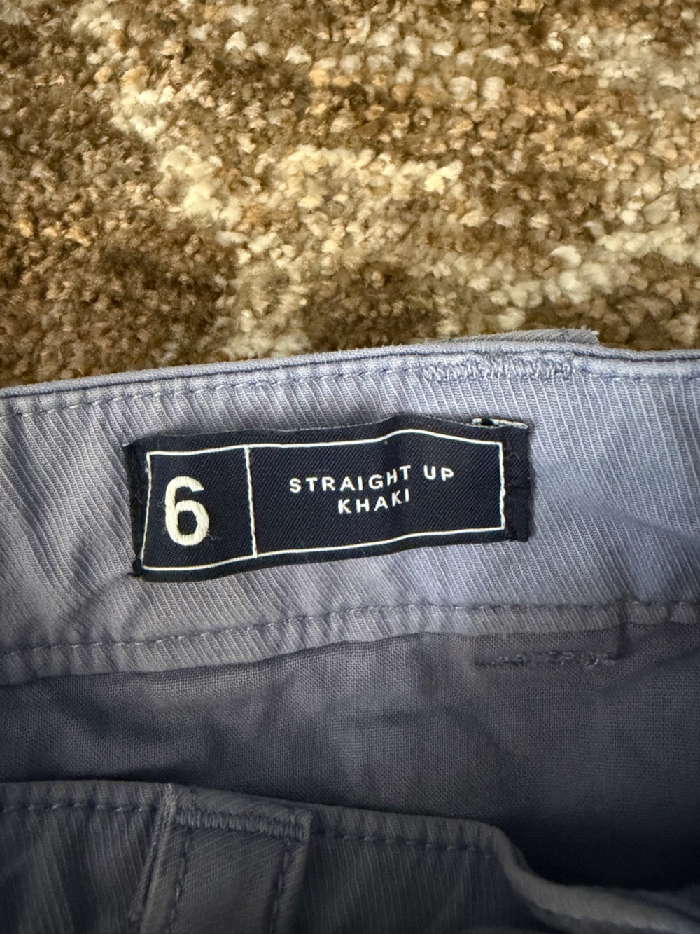 Gap STRAIGHT UP KHAKI Size 6 - Picture 2 of 7